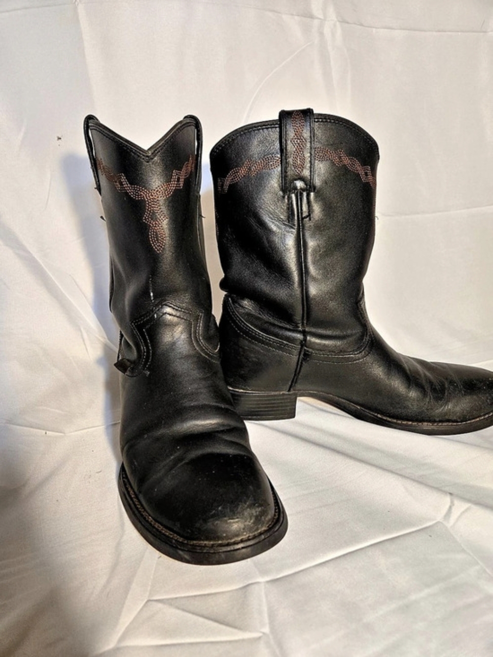 Justin L4606 Western Leather Boots US 8 B